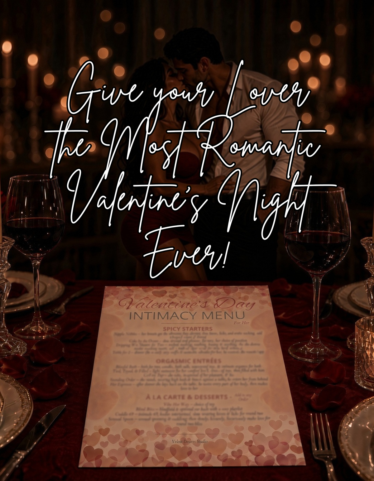 Valentine's Day Intimacy Menu — His & Her Bundle, Instant Download Version
